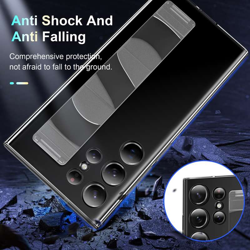 For Samsung Galaxy S24 Ultra 5G Silicone Wristband Holder Phone Case(White)