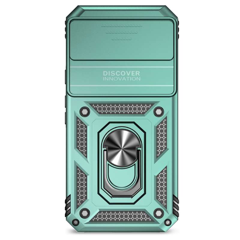 For Google Pixel 8a Sliding Camshield Holder Phone Case(Green)