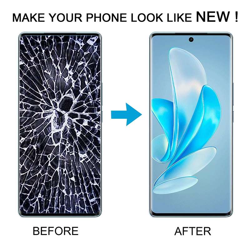 For vivo V29 5G V2250 Original AMOLED LCD Screen with Digitizer Full Assembly