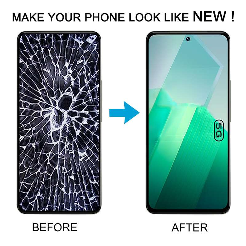 For vivo iQOO Z9 I2302 I2218 Original AMOLED LCD Screen with Digitizer Full Assembly
