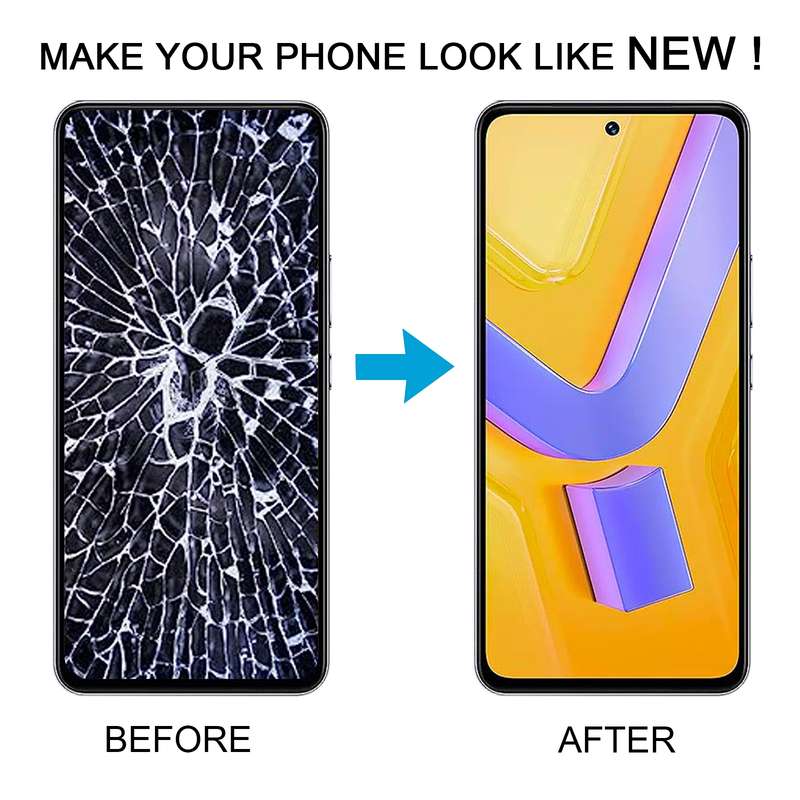 For vivo Y100 IDN V2327 Original AMOLED LCD Screen with Digitizer Full Assembly