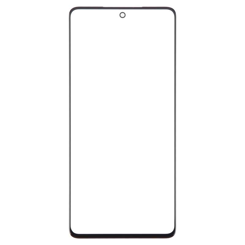 For Samsung Galaxy A73 SM-A736B 10pcs Front Screen Outer Glass Lens with OCA Optically Clear Adhesiv