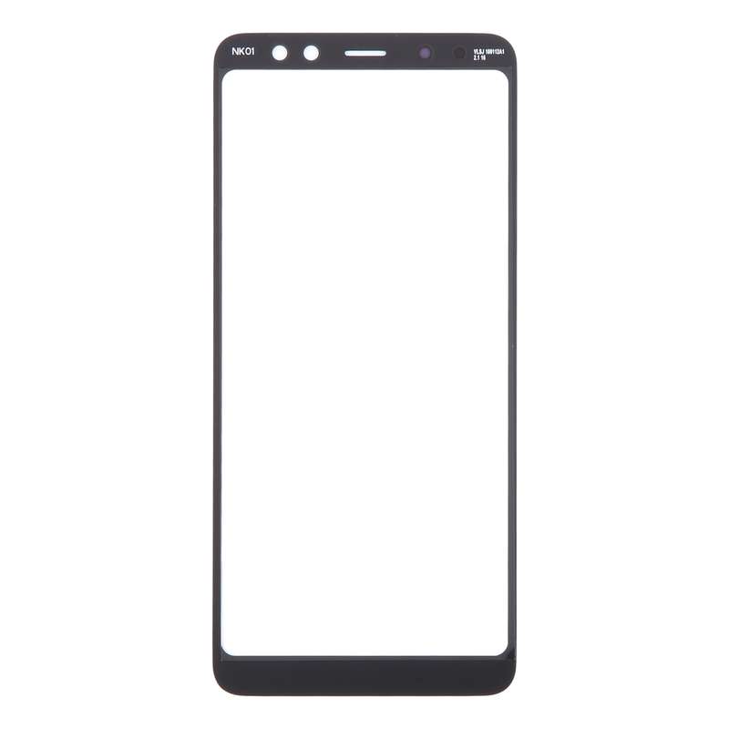 For Samsung Galaxy A8 2018 SM-A530F 10pcs Front Screen Outer Glass Lens with OCA Optically Clear Adh