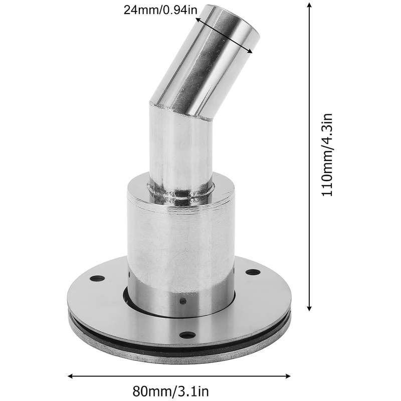 24mm Elbow Marine Parking Heater Stainless Steel Vent