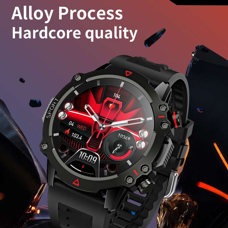 LEMFO TF10 Pro 1.53 inch BT5.2 IP67 Sport Smart Watch, Support Bluetooth Call / Sleep / Blood O