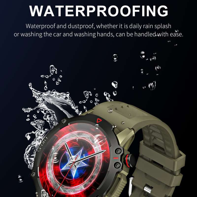 LEMFO TF10 Pro 1.53 inch BT5.2 IP67 Sport Smart Watch, Support Bluetooth Call / Sleep / Blood O