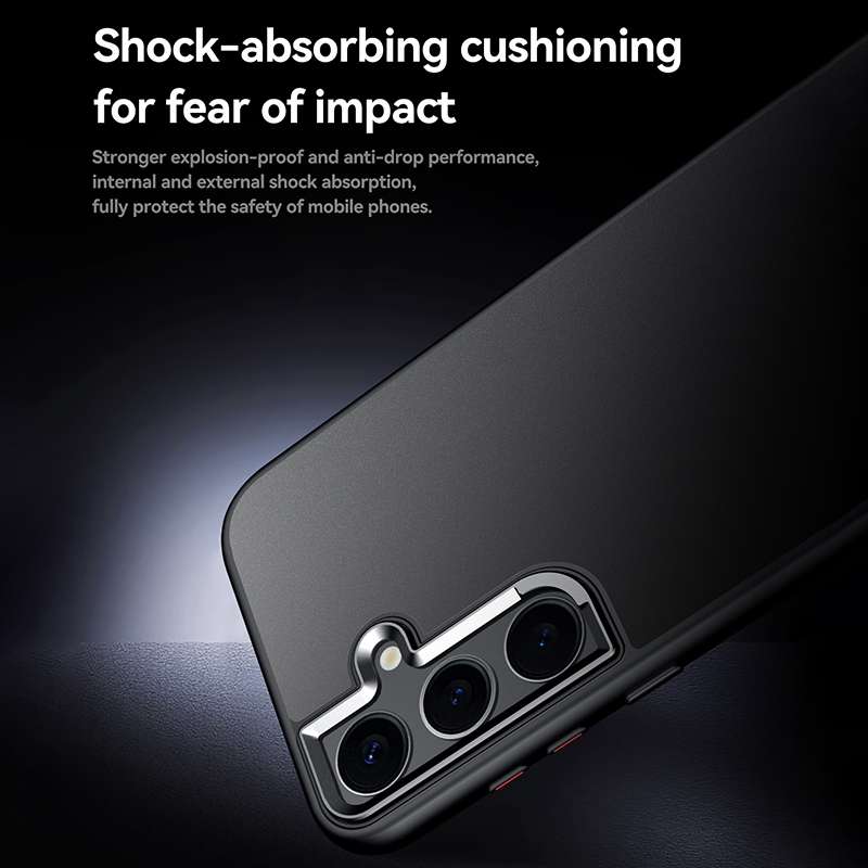 For Samsung Galaxy S24 5G SULADA Skin Feel Matte Shockproof Phone Case(Purple)