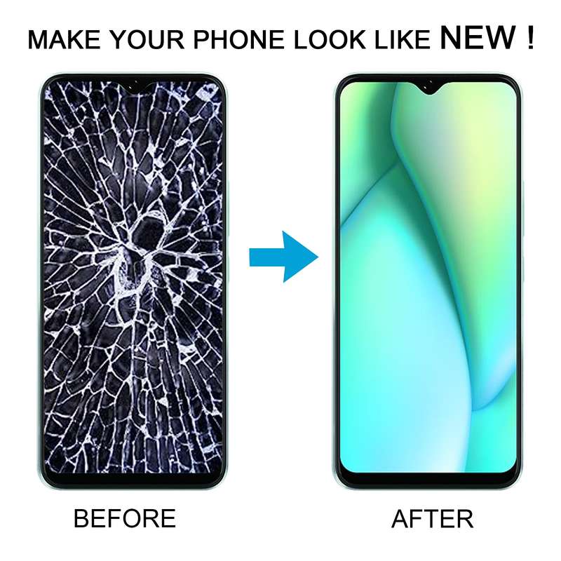 For itel P38 Pro OEM LCD Screen with Digitizer Full Assembly