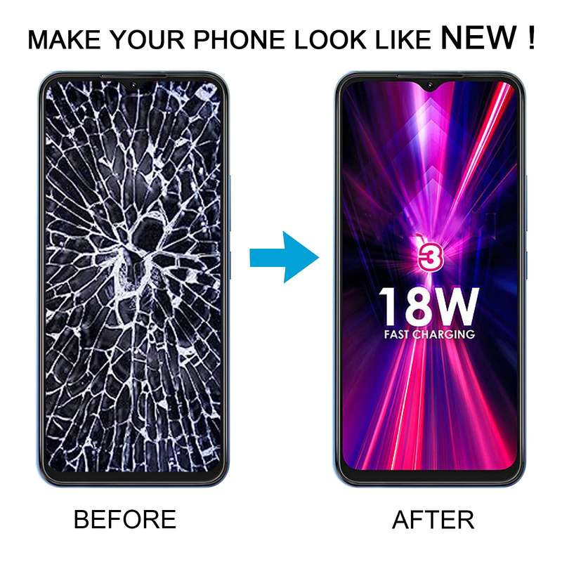 For itel Vision 3 OEM LCD Screen with Digitizer Full Assembly