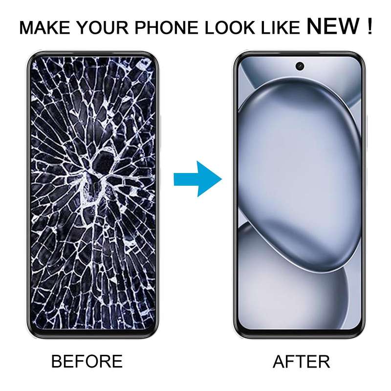 For itel A80 OEM LCD Screen with Digitizer Full Assembly