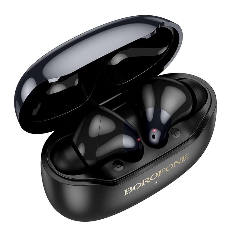 Borofone FQ1 Plus TWS Shine ANC+ENC Noise Reduction Wireless BT Headset Earbuds(White)