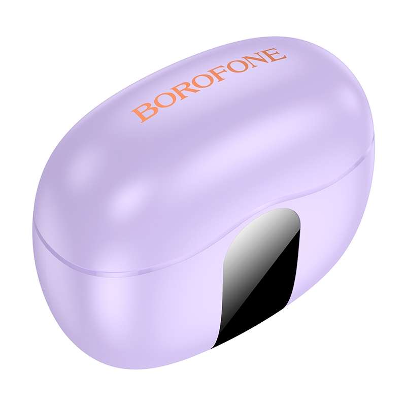 Borofone FQ2 TWS Air Wireless BT Headset Earbuds(Purple)