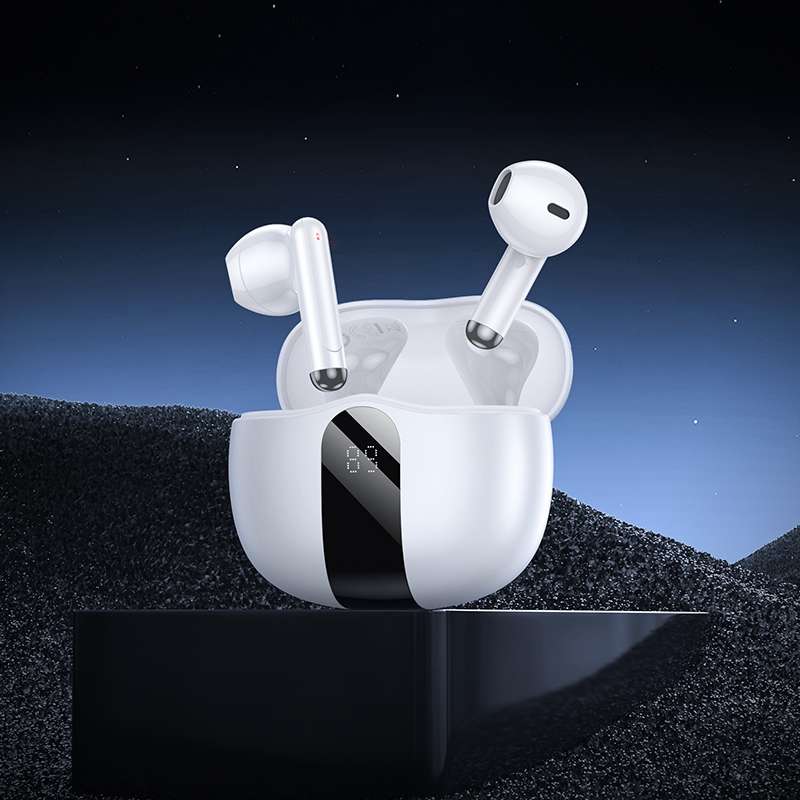 Borofone FQ2 TWS Air Wireless BT Headset Earbuds(Purple)