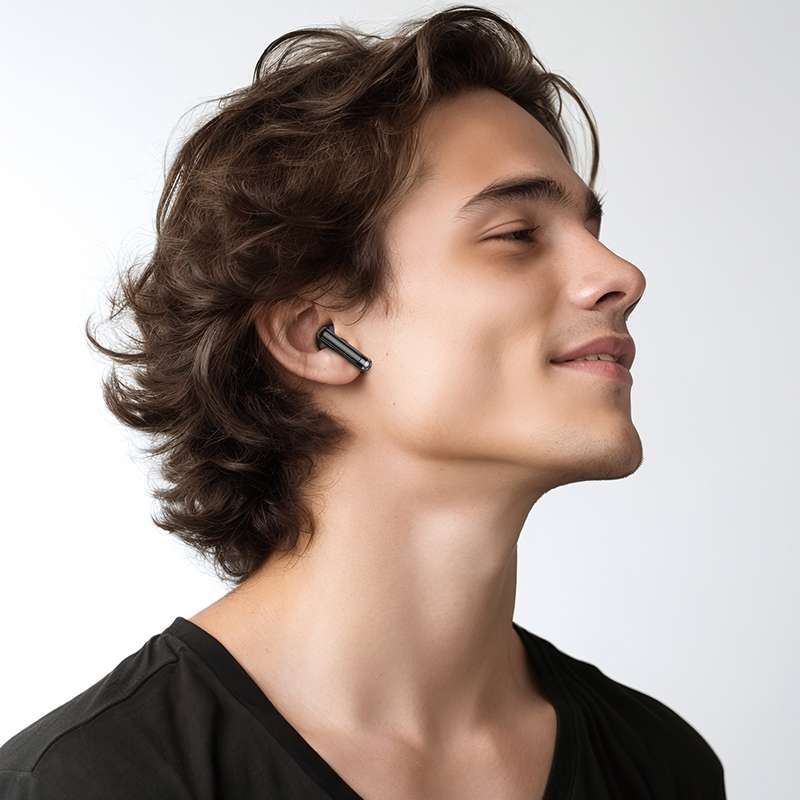 Borofone FQ2 TWS Air Wireless BT Headset Earbuds(Purple)