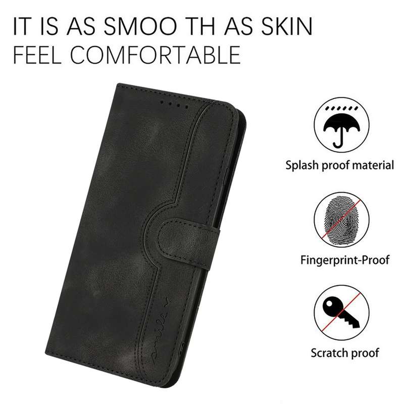 For Redmi Note 14 5G Heart Pattern Skin Feel Leather Phone Case(Red)