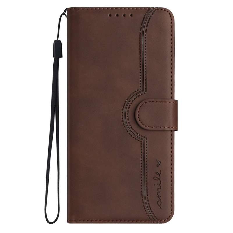 For Redmi Note 14 Pro+ 5G Heart Pattern Skin Feel Leather Phone Case(Red)