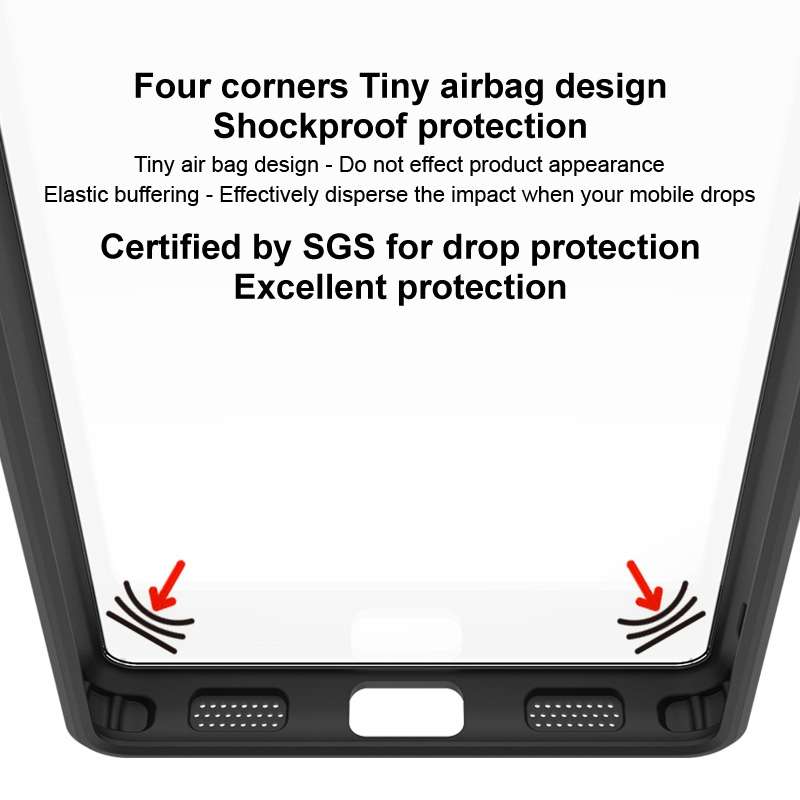 For Honor Magic6 Ultimate imak UX-9A Series Four-corner Airbag Shockproof Frosted PC Phone Case