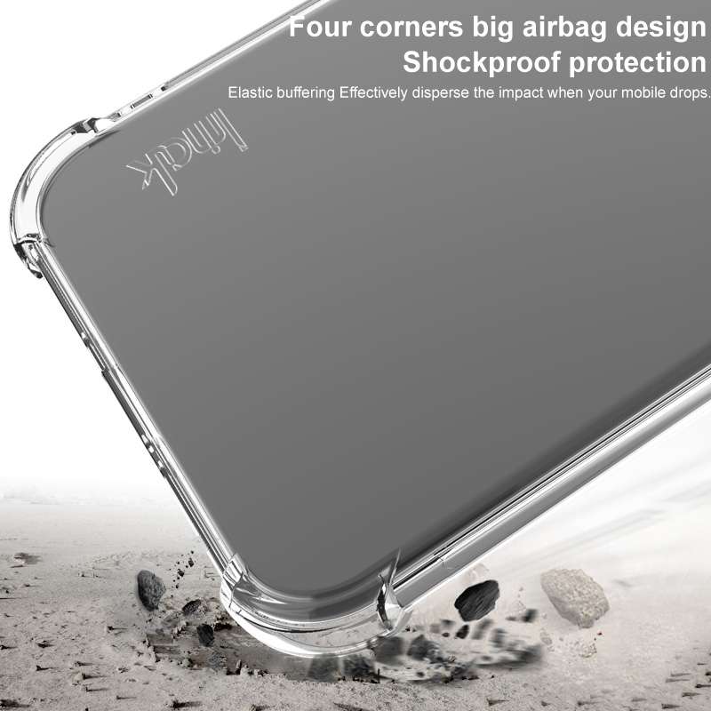 For Realme GT Neo6 SE 5G imak Shockproof Airbag TPU Phone Case(Transparent)