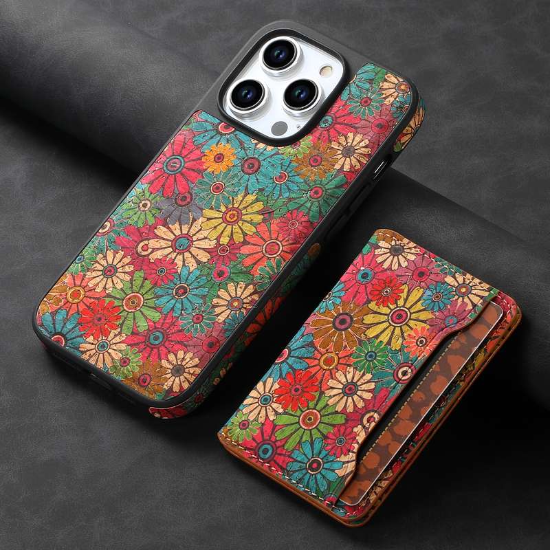 For iPhone 14 Pro Max MagSafe Detachable Card Slot Holder Phone Case(Green)