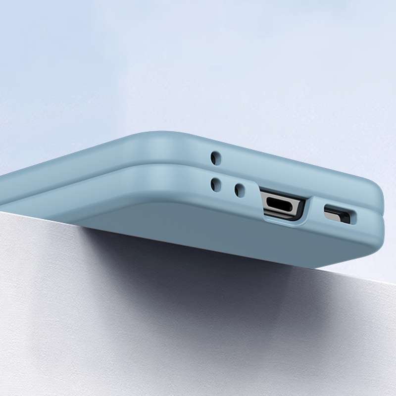For Motorola Razr 50 Integrated PC Skin Feel Shockproof Phone Case(Blue)