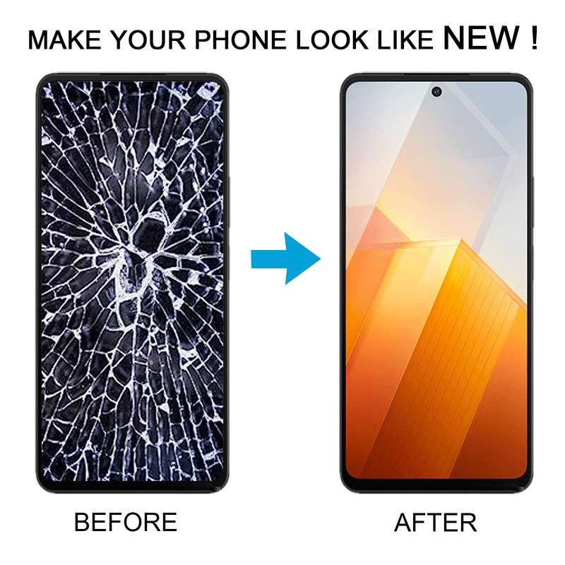 For vivo iQOO Z8x 5G V2312A OEM LCD Screen With Digitizer Full Assembly