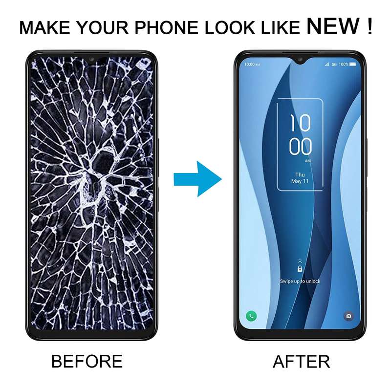For TCL 40 X T609M OEM LCD Screen With Digitizer Full Assembly