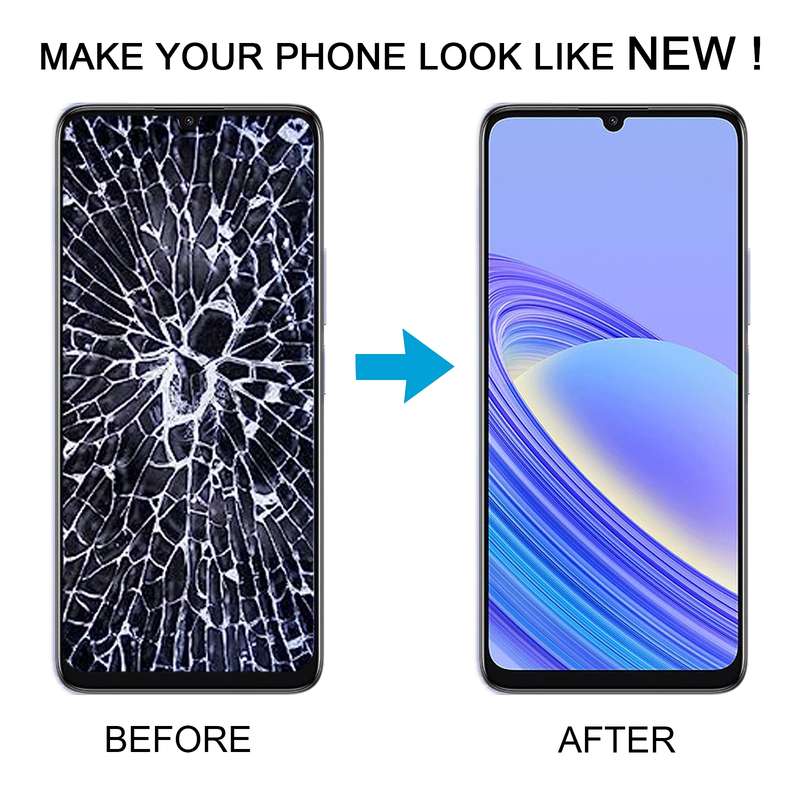 For TCL 40 SE OEM LCD Screen Digitizer Full Assembly with Frame