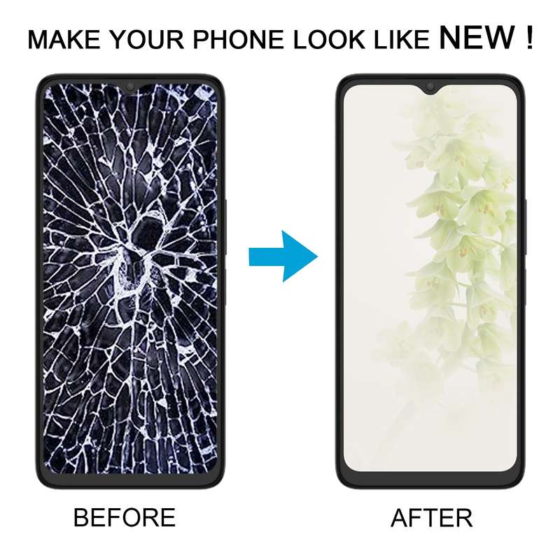 For TCL 40 NxtPaper 5G OEM LCD Screen Digitizer Full Assembly with Frame