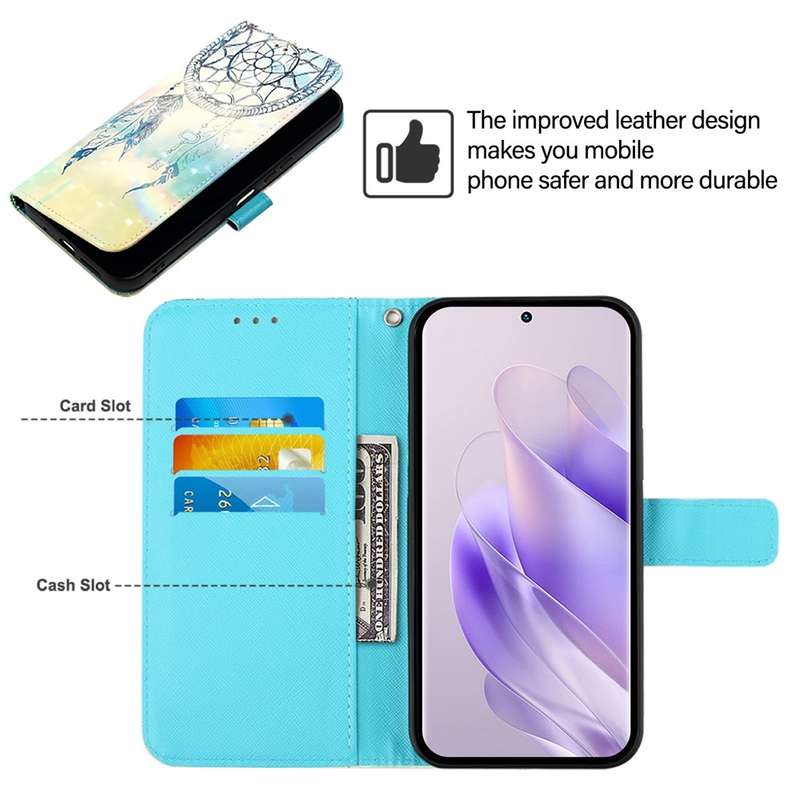 For Infinix Hot 20 Play 3D Painting Horizontal Flip Leather Phone Case(Dream Wind Chimes)