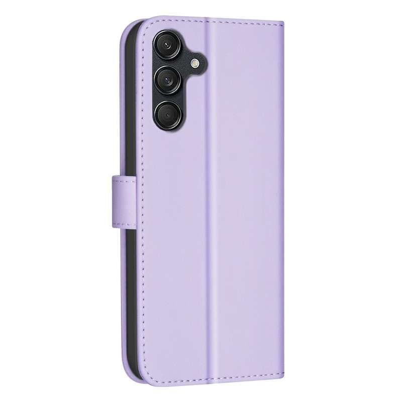For Samsung Galaxy A36 Square Texture Leather Phone Case(Green)