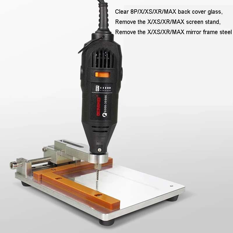 DEARMEI 130W Adjustable OCA Electric Glue Remover Polishing Grinding Machine(US Plug)