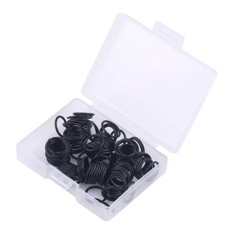 For iPhone X / 11 / 11 Pro Rear Camera Waterproof Rubber Ring(Black)