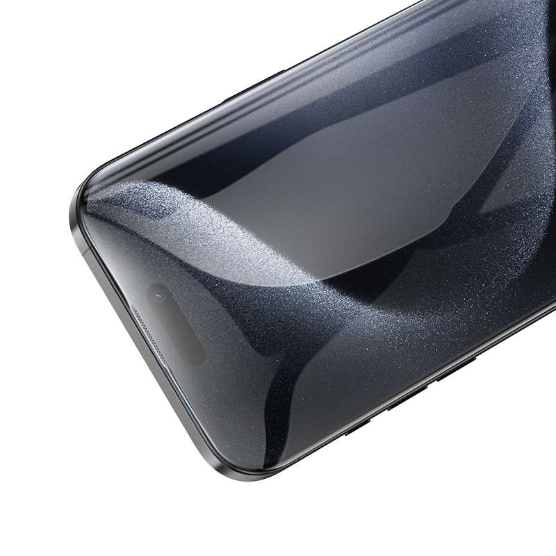 For iPhone 16 Pro hoco A39 0.15mm Etched 3D HD Tempered Film