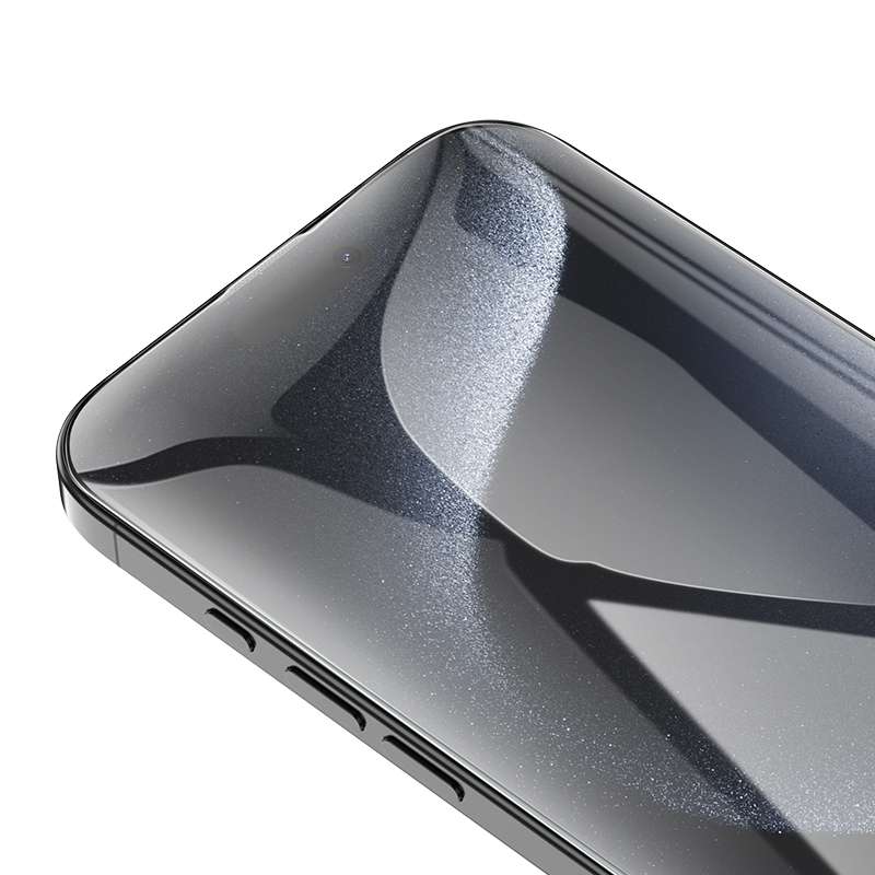 For iPhone 16 Pro hoco A39 0.15mm Etched 3D HD Tempered Film