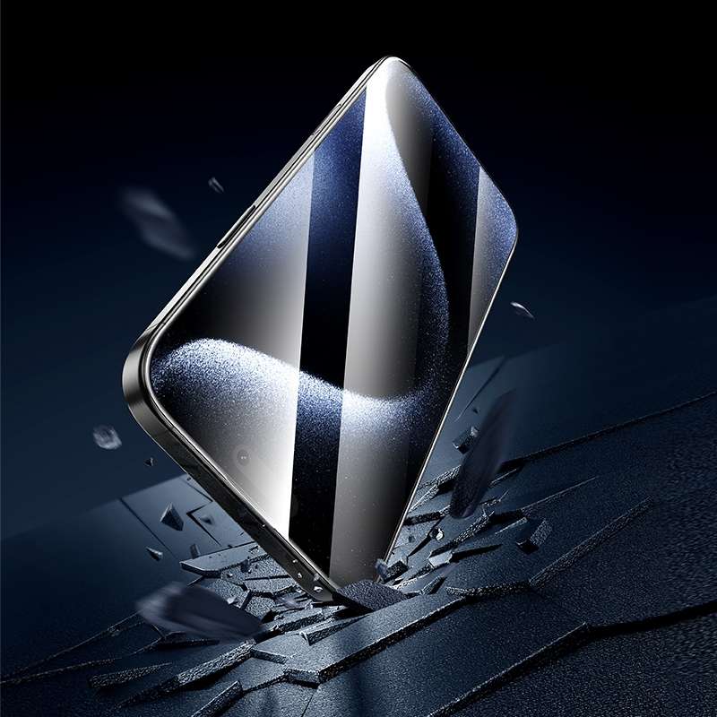 For iPhone 16 Pro hoco A39 0.15mm Etched 3D HD Tempered Film
