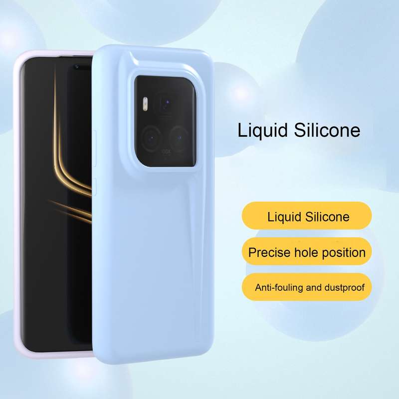 For Honor Magic6 Ultimate All-inclusive Liquid Silicone Phone Case(Orange)