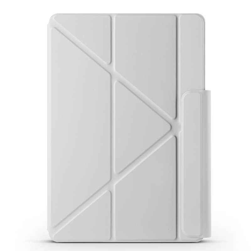 For Huawei MatePad 11.5 / 11.5S Fixed Buckle Magnetic Deformation Leather Tablet Case(Grey)