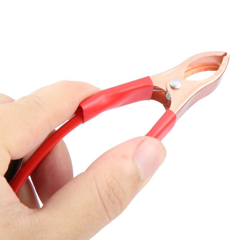 Car Crocodile Clip Charging Connection Cable, Cable Length:2.8m