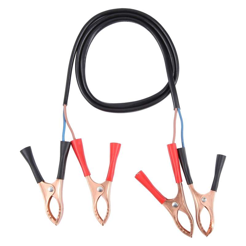 Car Dual Crocodile Clip Charging Connection Cable, Cable Length:1.3m