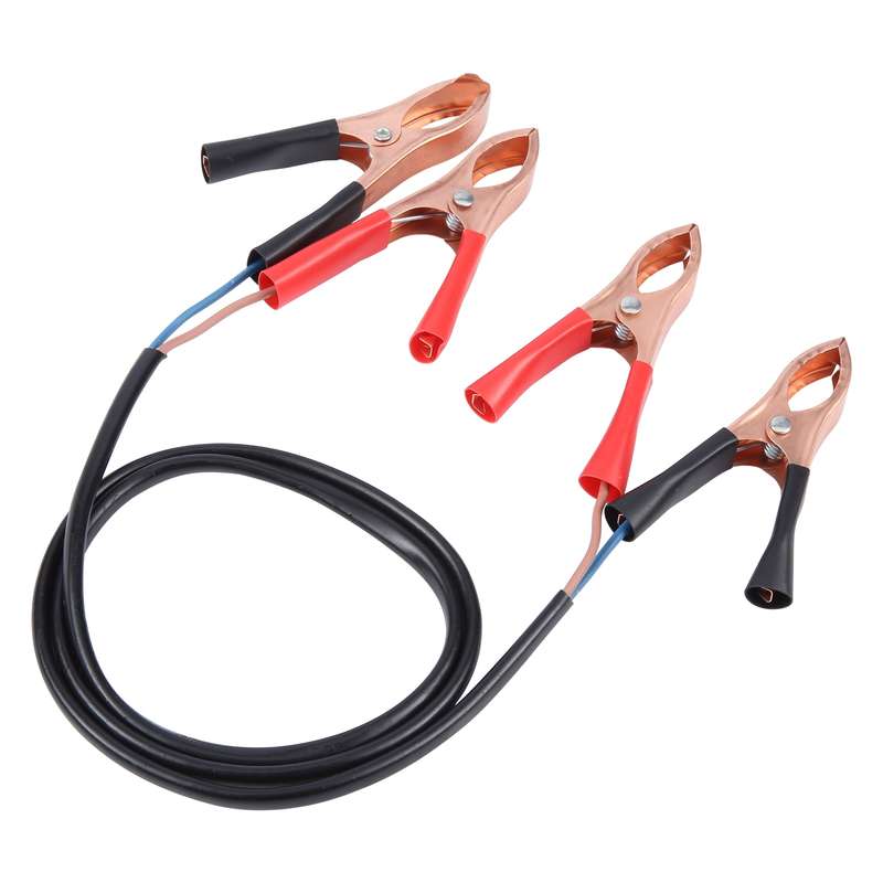 Car Dual Crocodile Clip Charging Connection Cable, Cable Length:1.3m