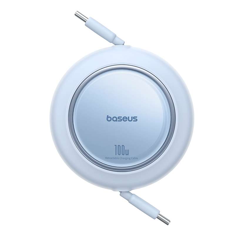 Baseus Free2Pull Mini 2m Retractable Charging Cable USB-C / Type-C to / Type-C 100W(Blue)