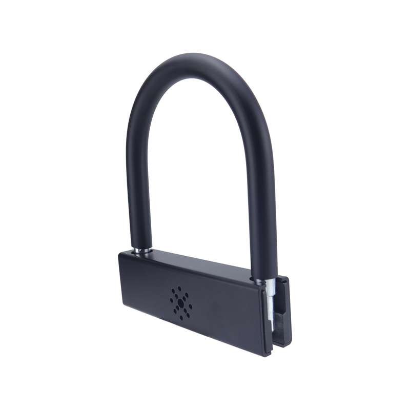 Car U-shaped Anti-theft Alarm Lock(Black)