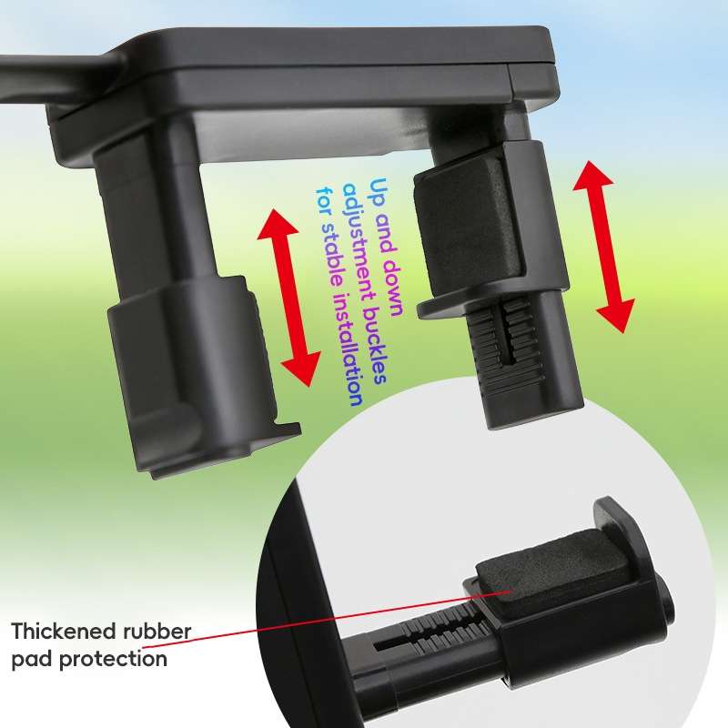 3R-2361 Car Auxiliary Rearview Side Mirror Wide Angle Interior Mirror(Black)