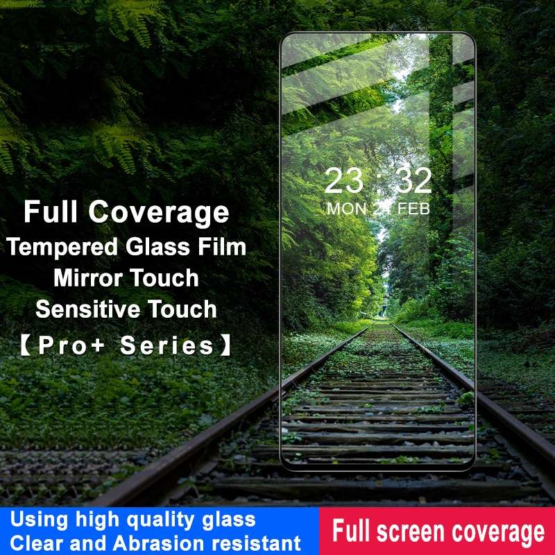 For OPPO K12x 5G Global imak 9H Surface Hardness Full Screen Tempered Glass Film Pro+ Series
