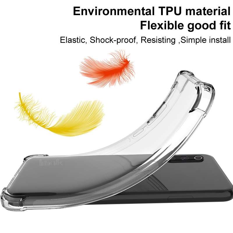 For Redmi Note 14 Pro 5G imak Shockproof Airbag TPU Phone Case(Transparent)