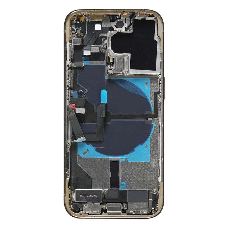 For iPhone 14 Pro Battery Back Cover Assembly, Version:China Version(Gold)