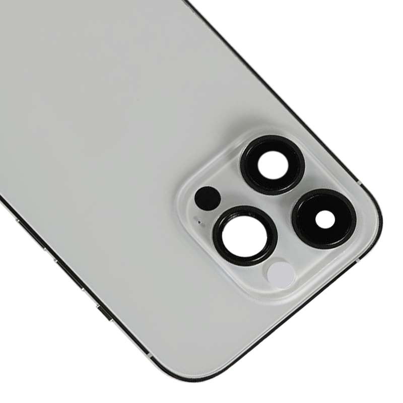 For iPhone 14 Pro Battery Back Cover Assembly, Version:China Version(Silver)
