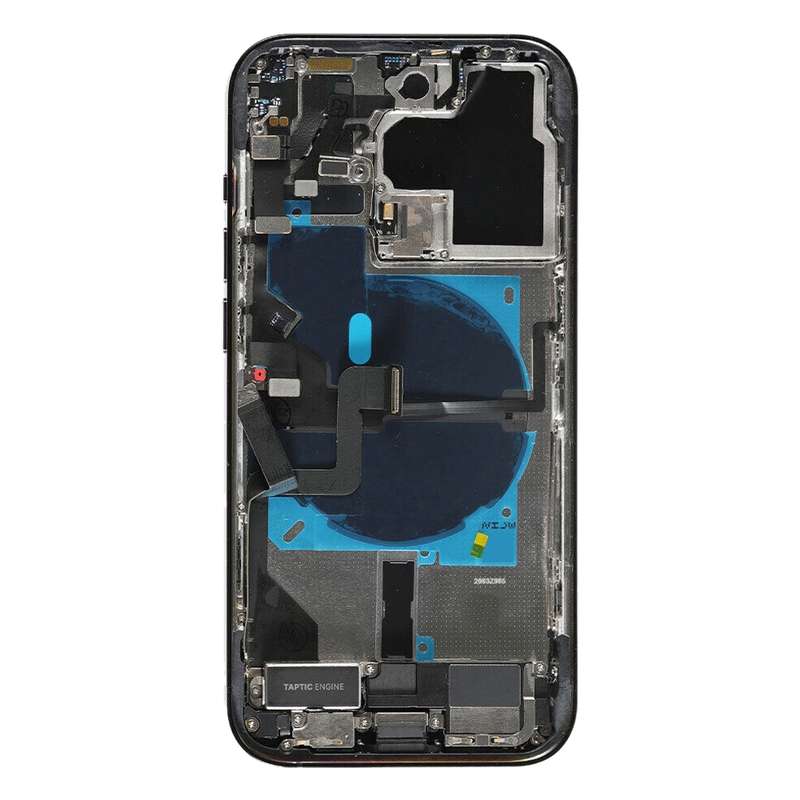 For iPhone 14 Pro Battery Back Cover Assembly, Version:US Version(Black)