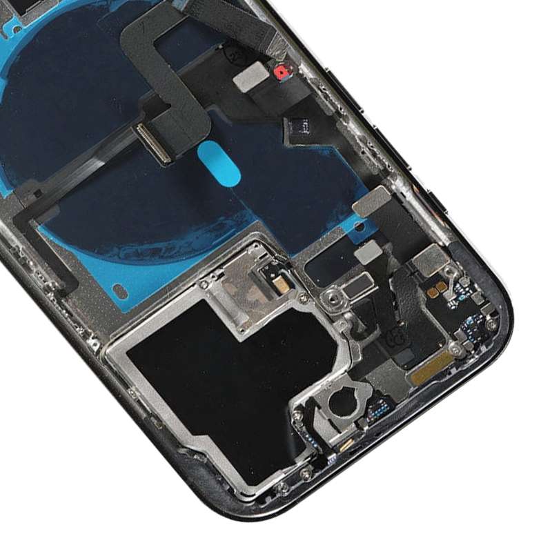 For iPhone 14 Pro Battery Back Cover Assembly, Version:US Version(Black)