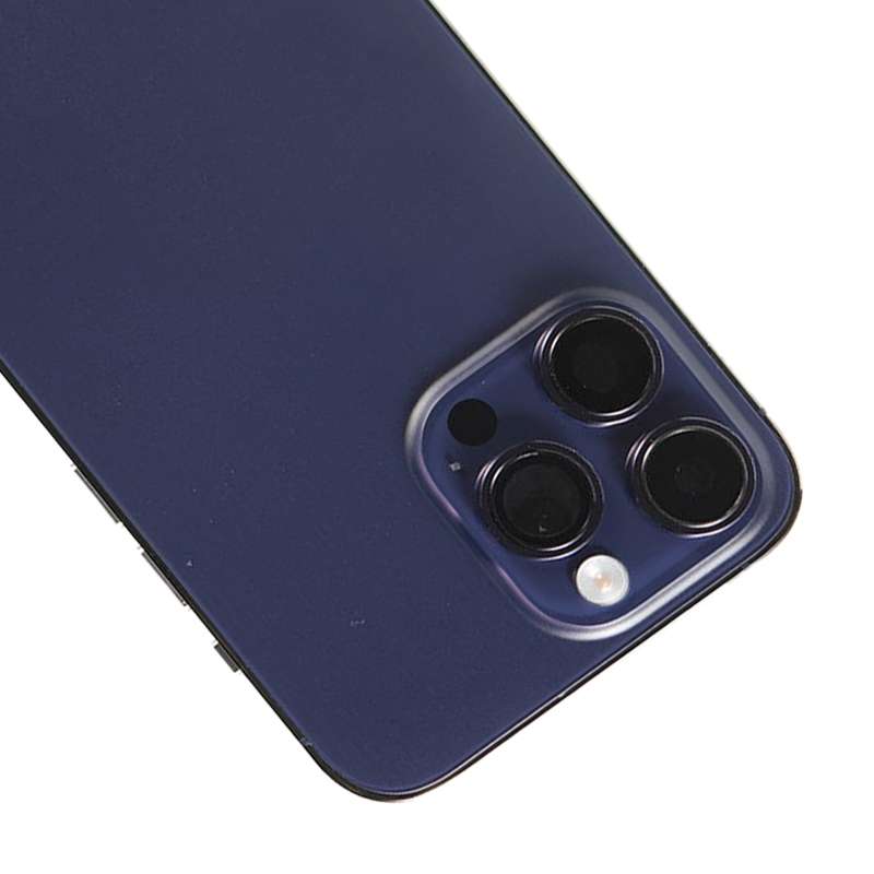 For iPhone 14 Pro Max Battery Back Cover Assembly, Version:US Version(Purple)